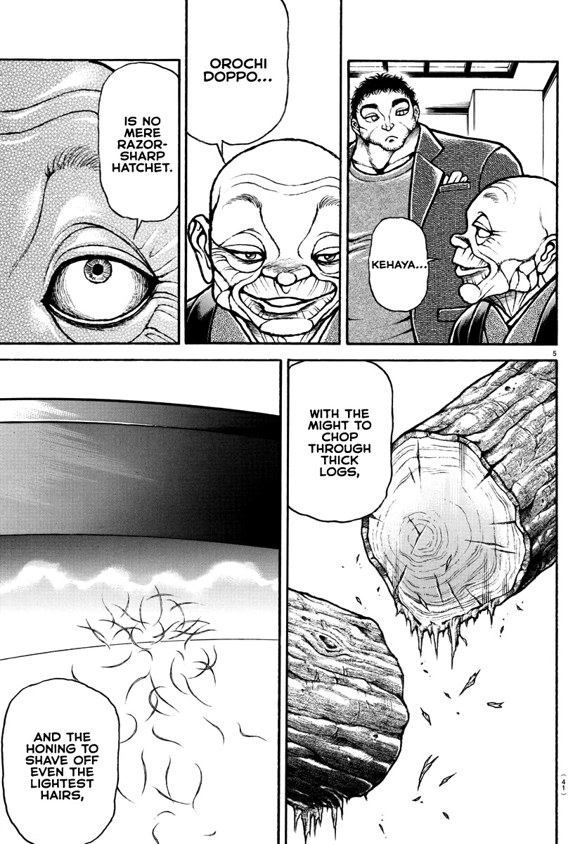Baki-Dou (2018) Chapter 130 page 6 - Chapter 130: Chair