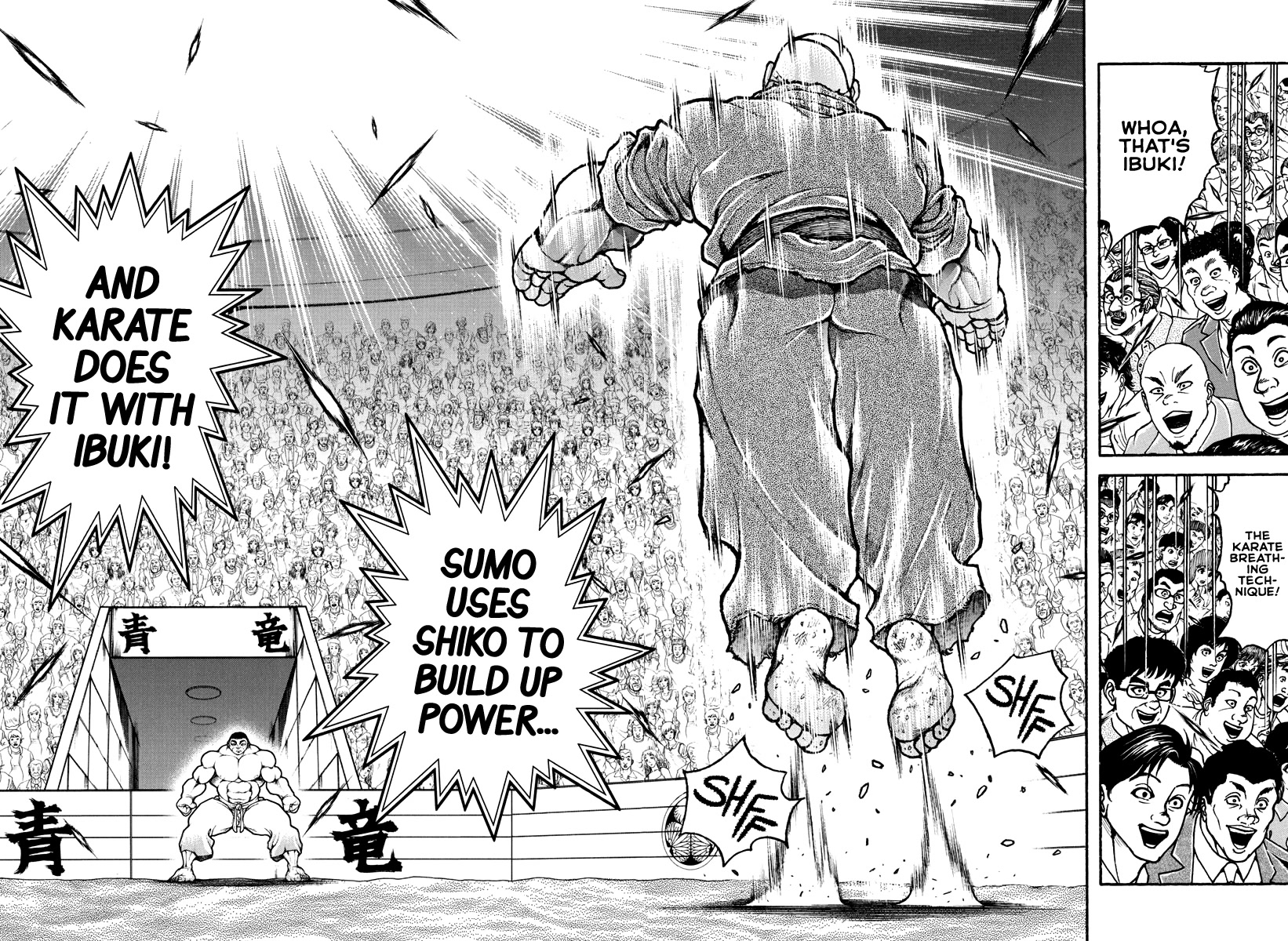 Baki-Dou (2018) Chapter 132 page 12 - Chapter 132: Ancient Sumo vs Karate