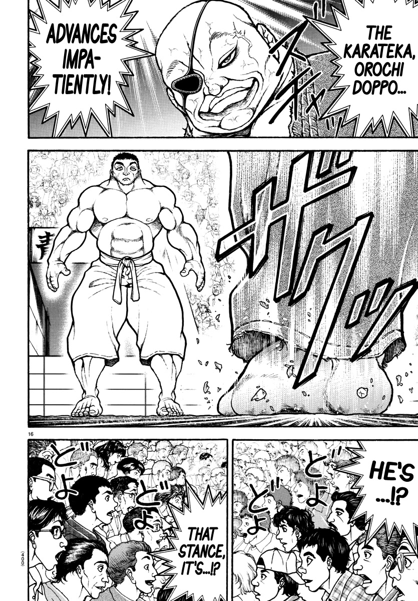 Baki-Dou (2018) Chapter 132 page 15 - Chapter 132: Ancient Sumo vs Karate