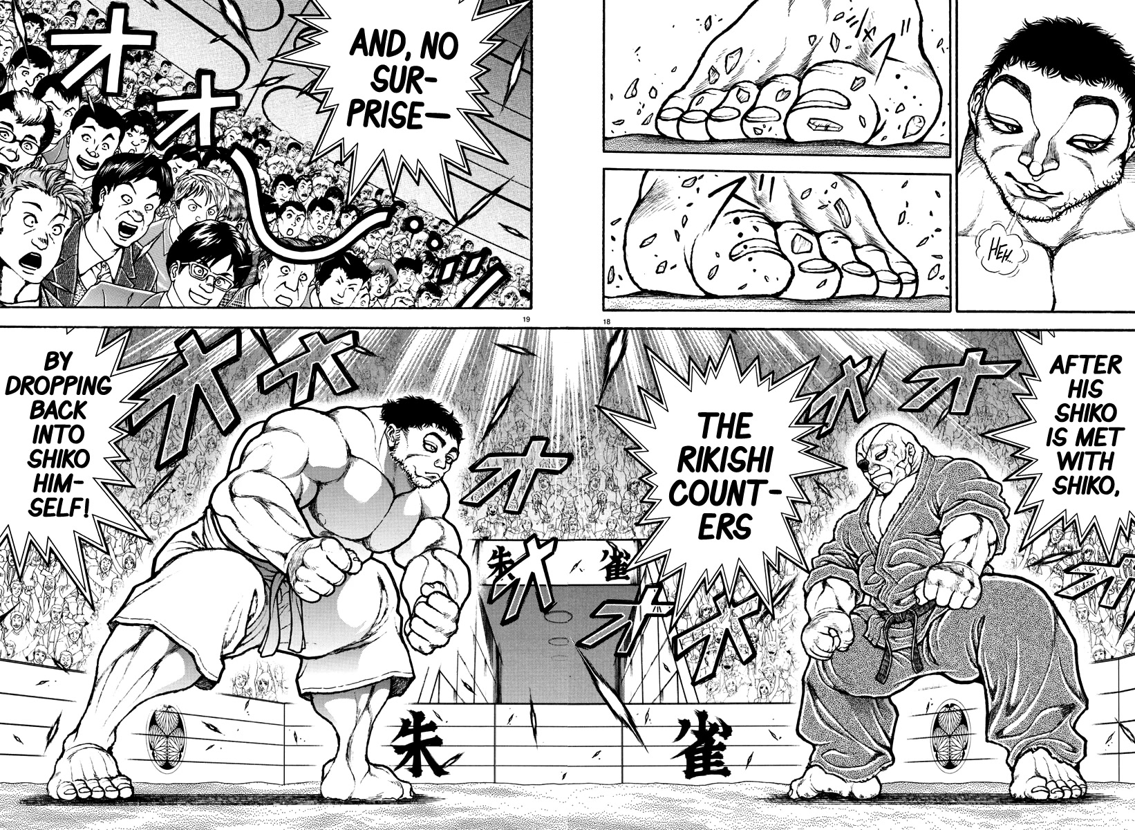 Baki-Dou (2018) Chapter 132 page 17 - Chapter 132: Ancient Sumo vs Karate