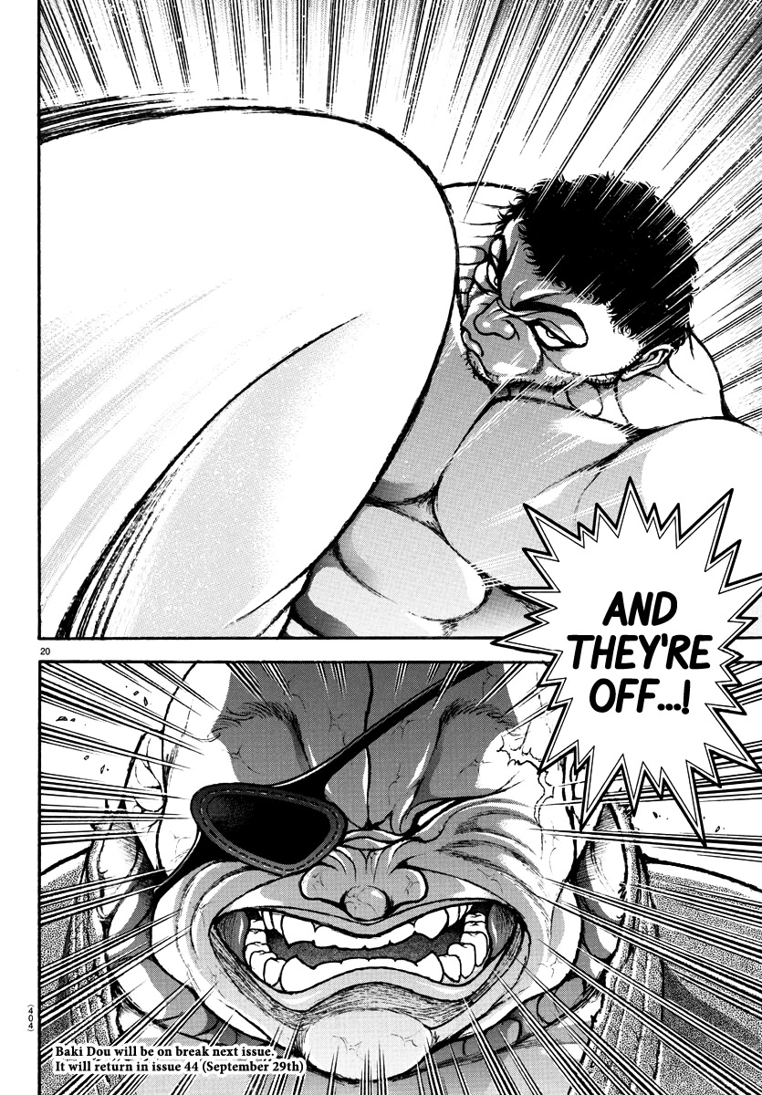 Baki-Dou (2018) Chapter 132 page 18 - Chapter 132: Ancient Sumo vs Karate
