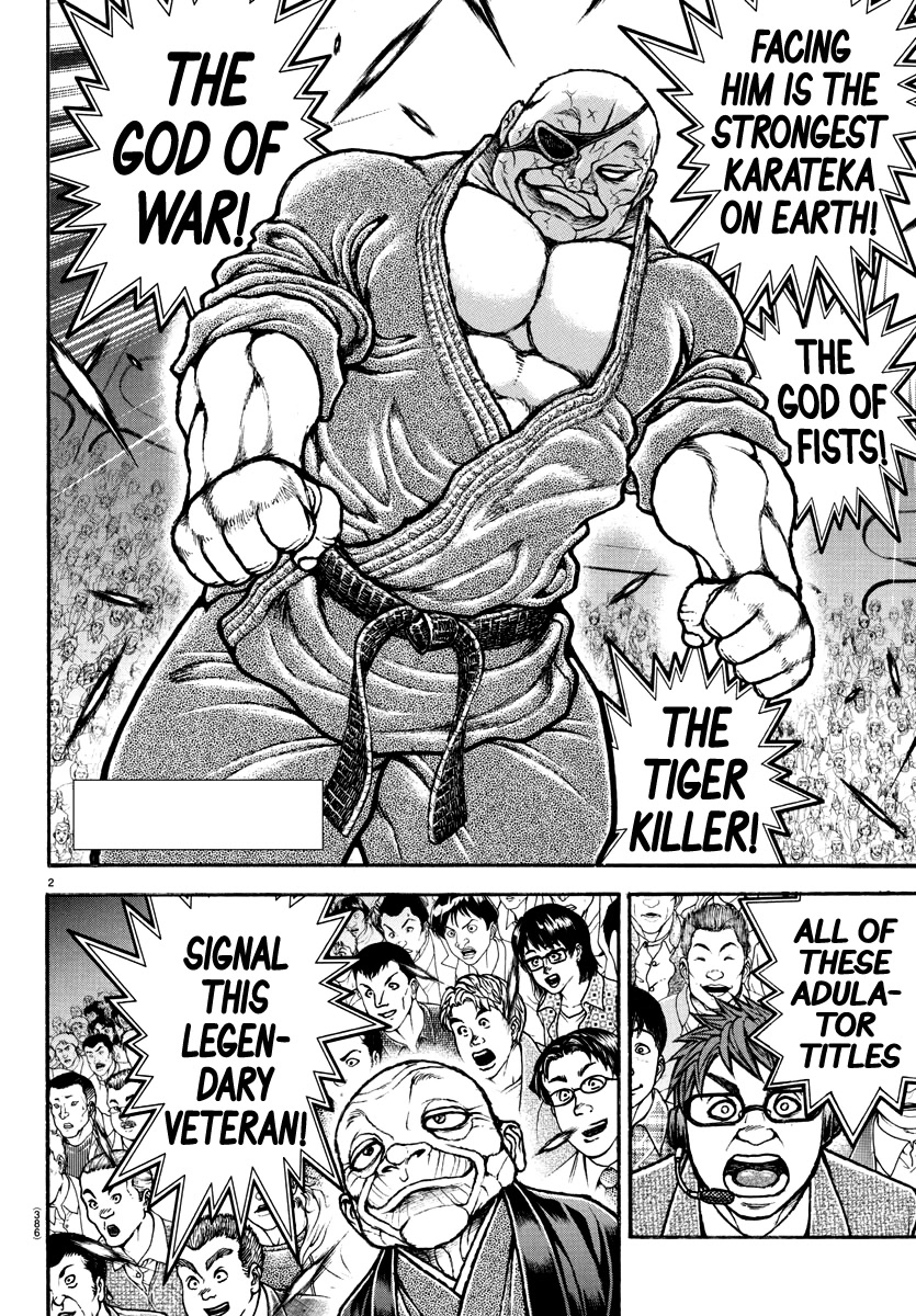 Baki-Dou (2018) Chapter 132 page 2 - Chapter 132: Ancient Sumo vs Karate