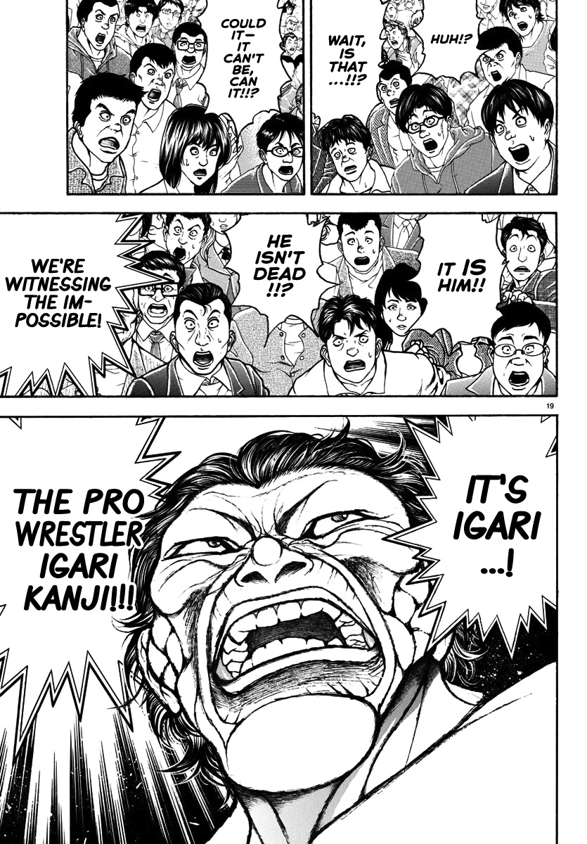 Baki-Dou (2018) Chapter 133.5 page 20 - Chapter 133.5: Igari Kanji is Forever!