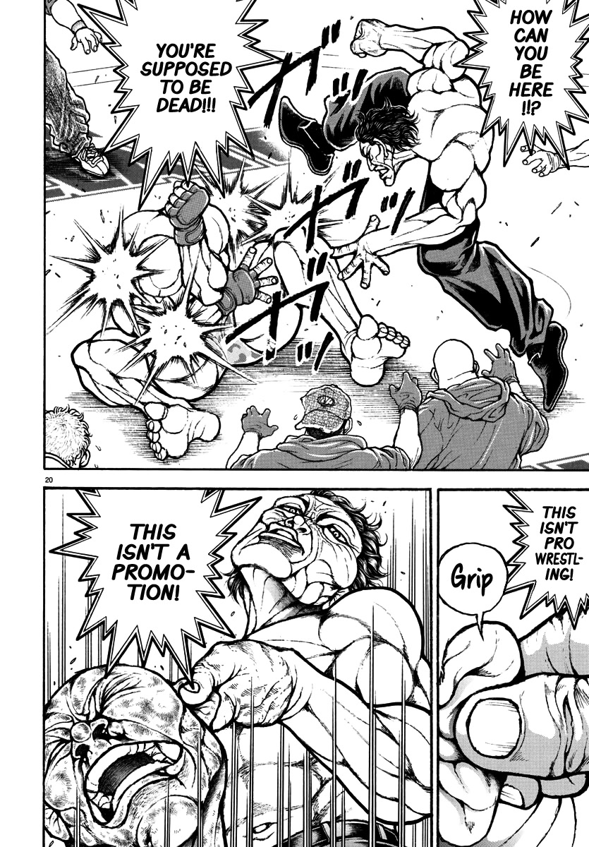 Baki-Dou (2018) Chapter 133.5 page 21 - Chapter 133.5: Igari Kanji is Forever!
