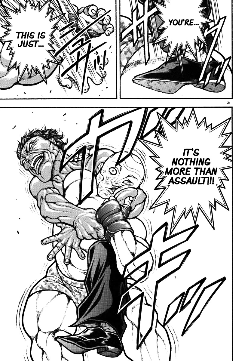 Baki-Dou (2018) Chapter 133.5 page 22 - Chapter 133.5: Igari Kanji is Forever!