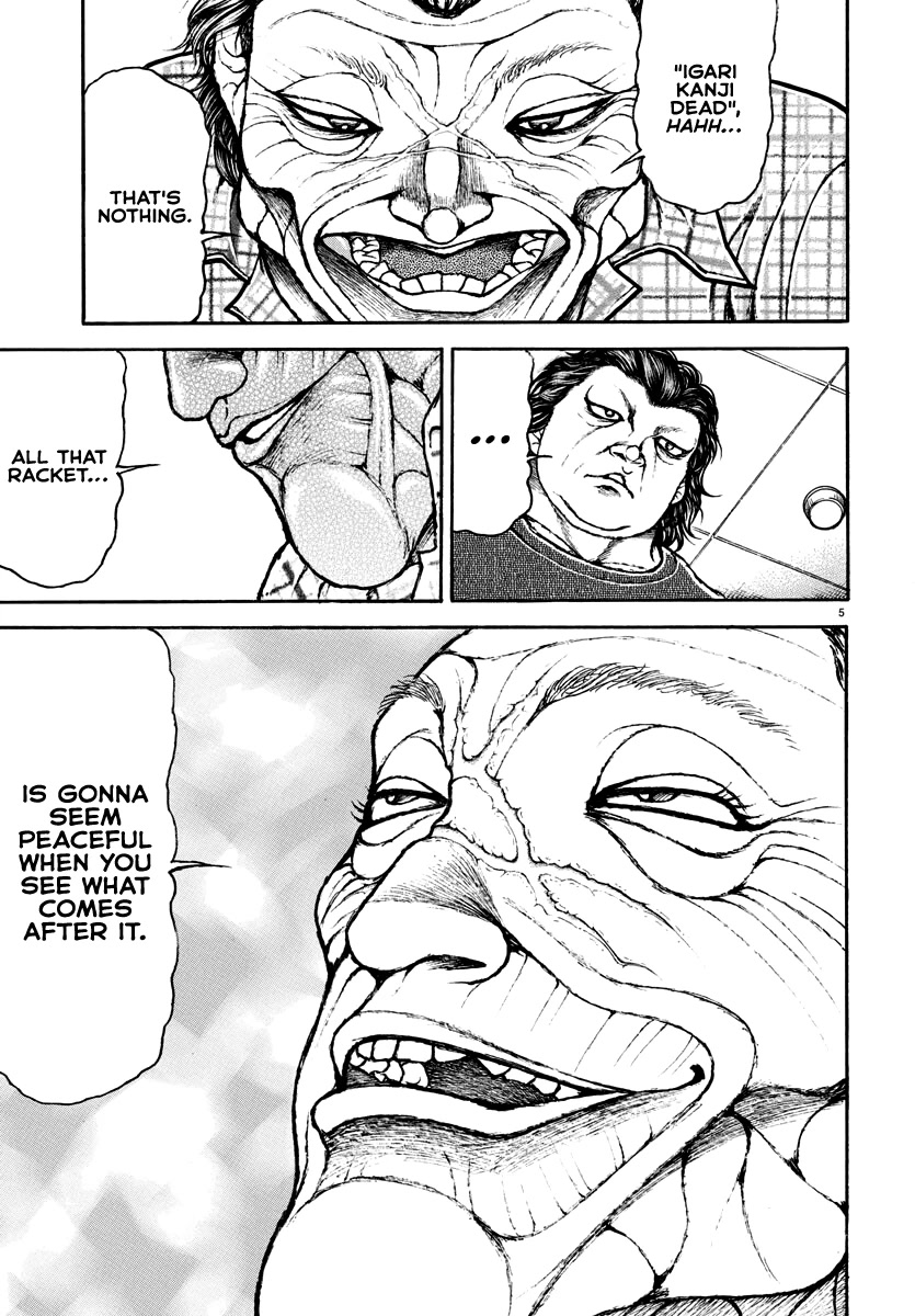 Baki-Dou (2018) Chapter 133.5 page 6 - Chapter 133.5: Igari Kanji is Forever!