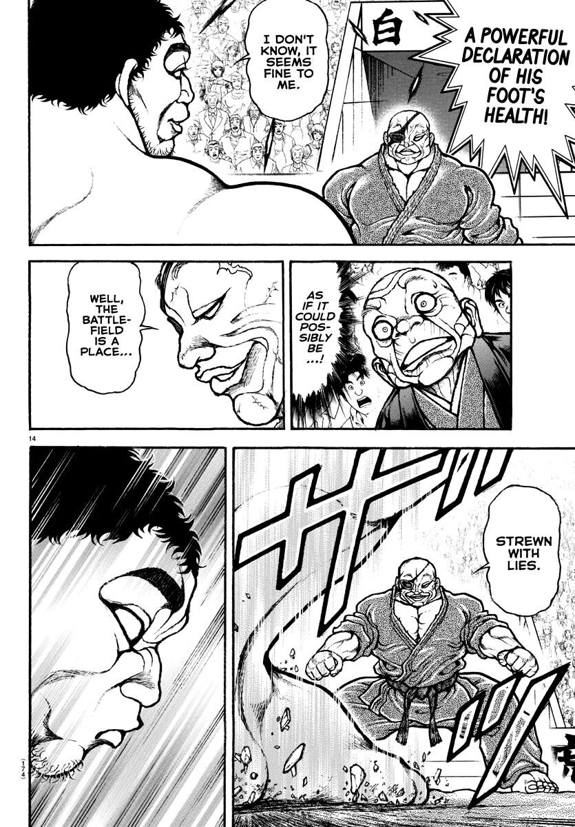 Baki-Dou (2018) Chapter 133 page 14 - Chapter 133: Kehaya vs Doppo