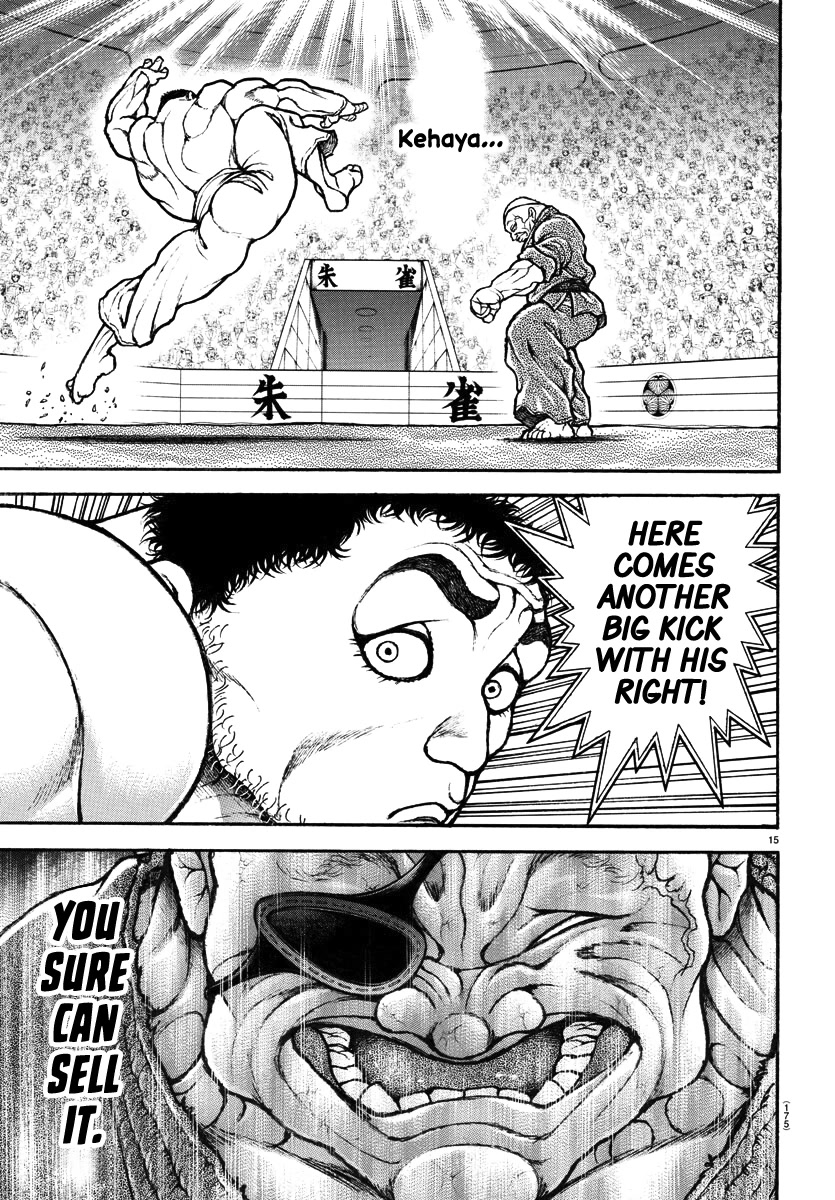 Baki-Dou (2018) Chapter 133 page 15 - Chapter 133: Kehaya vs Doppo