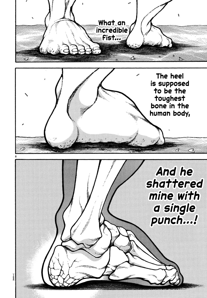 Baki-Dou (2018) Chapter 133 page 8 - Chapter 133: Kehaya vs Doppo