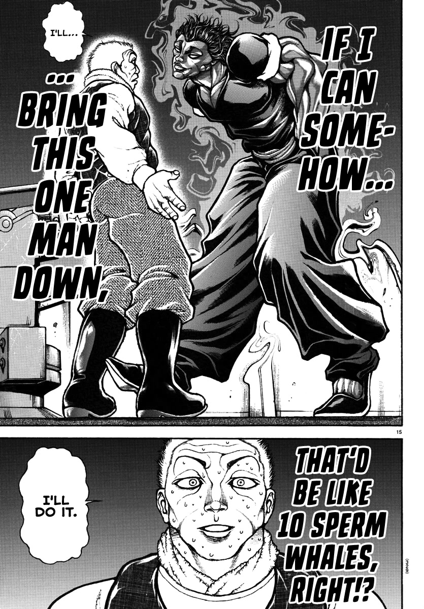 Baki-Dou (2018) Chapter 136 page 15 - Chapter 136: The Whaling Harpoon
