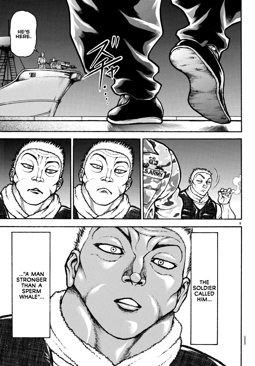 Baki-Dou (2018) Chapter 136 page 9 - Chapter 136: The Whaling Harpoon