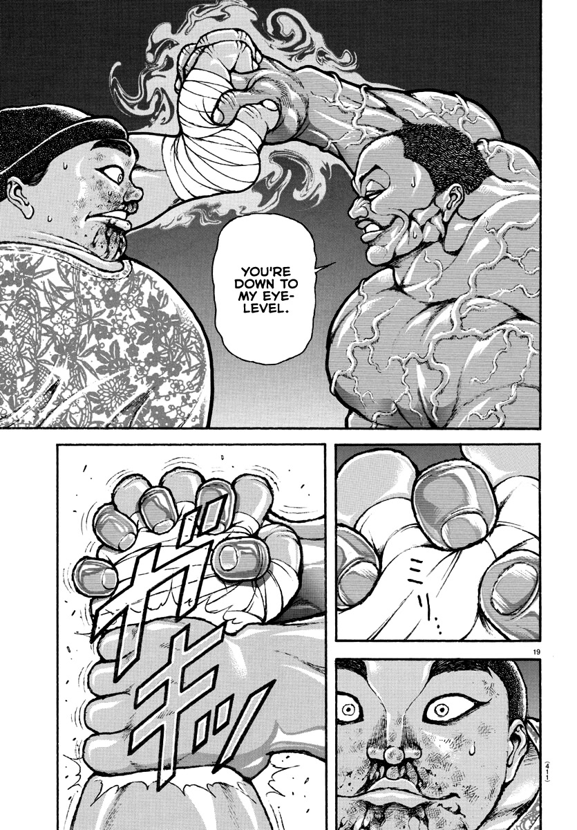 Baki-Dou (2018) Chapter 140 page 19 - Chapter 140: Eye-Level
