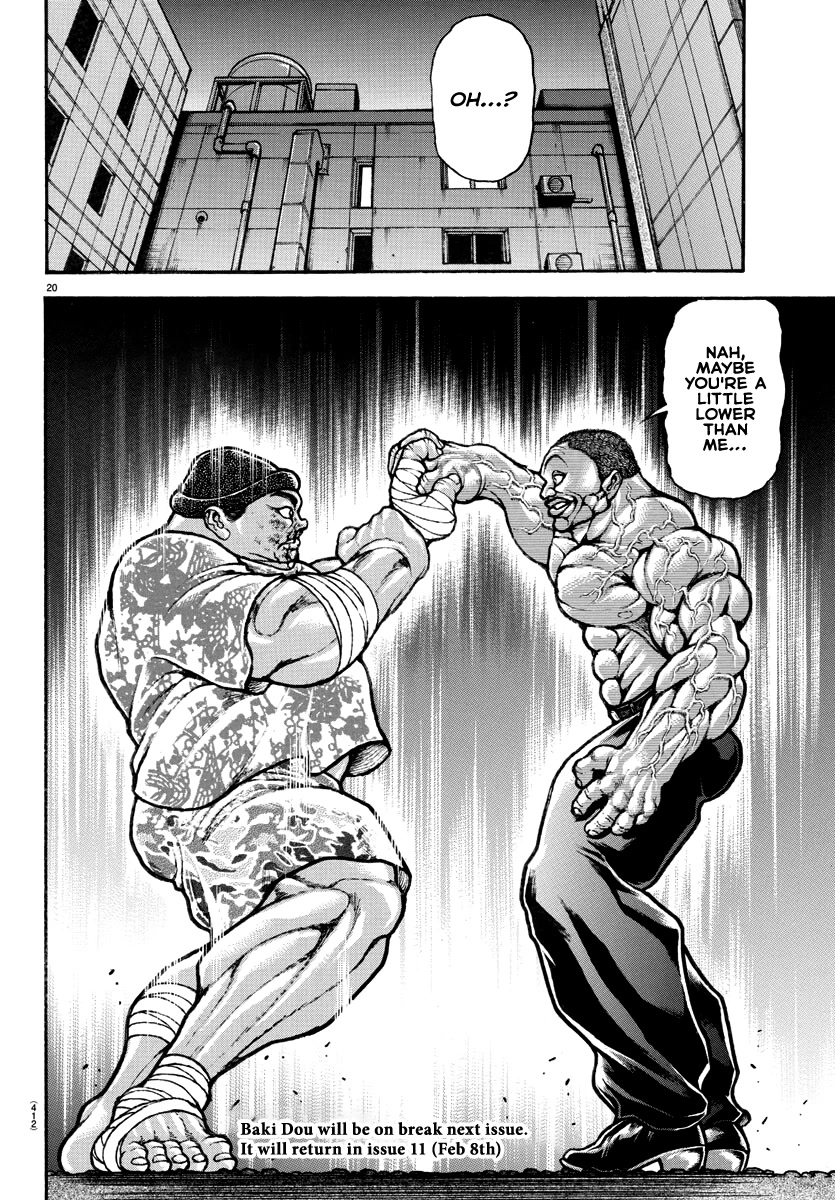 Baki-Dou (2018) Chapter 140 page 20 - Chapter 140: Eye-Level
