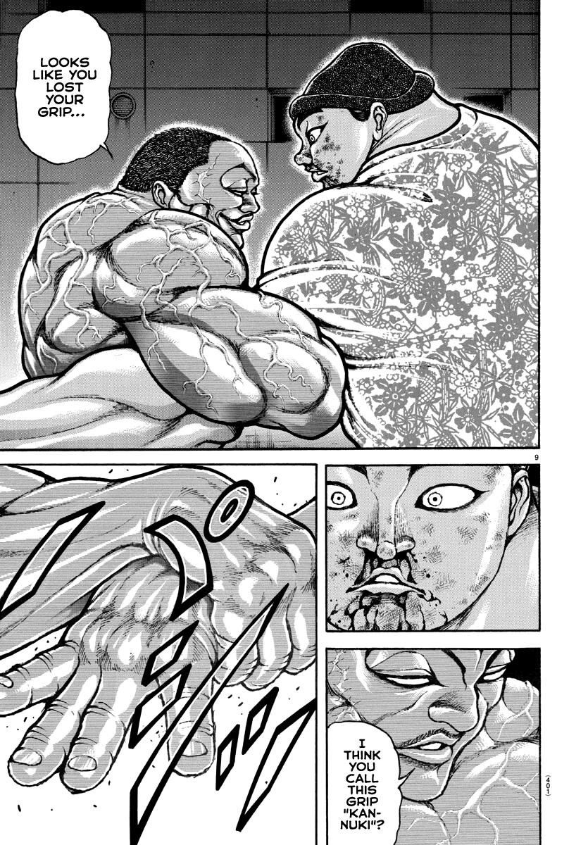 Baki-Dou (2018) Chapter 140 page 9 - Chapter 140: Eye-Level