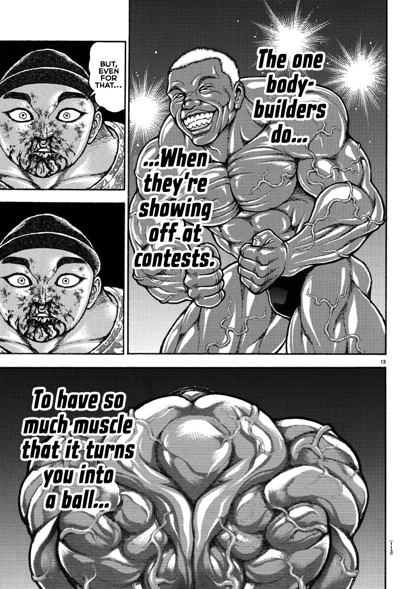 Baki-Dou (2018) Chapter 141 page 13 - Chapter 141: His Most Muscular Pose