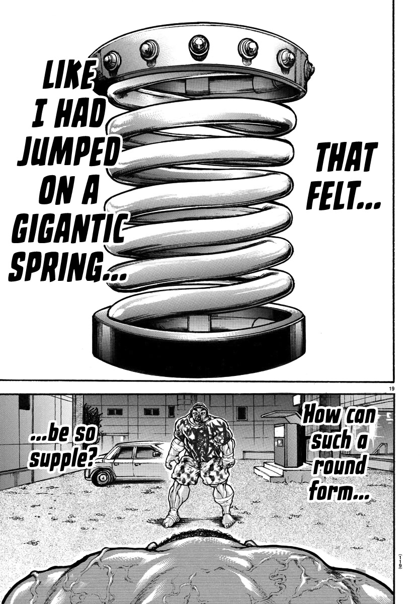 Baki-Dou (2018) Chapter 141 page 19 - Chapter 141: His Most Muscular Pose