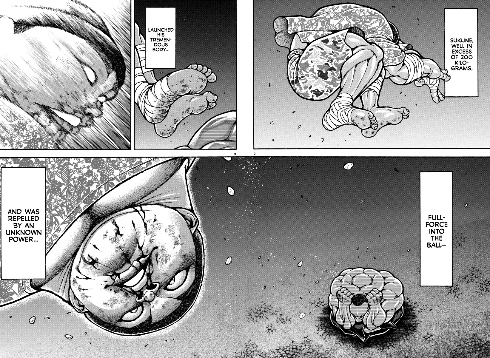 Baki-Dou (2018) Chapter 142 page 2 - Chapter 142: The Giant and the Ball