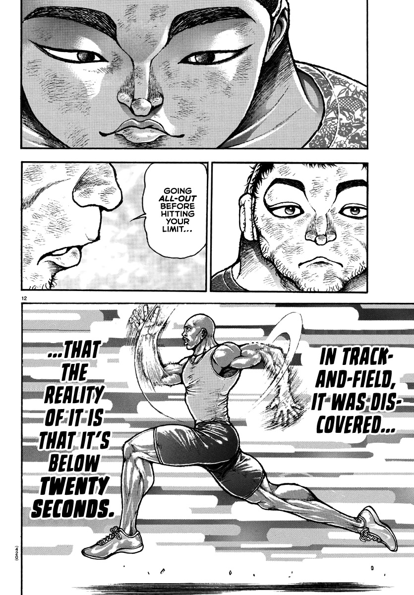 Baki-Dou (2018) Chapter 144 page 12 - Chapter 144: The Limit for Going All-Out