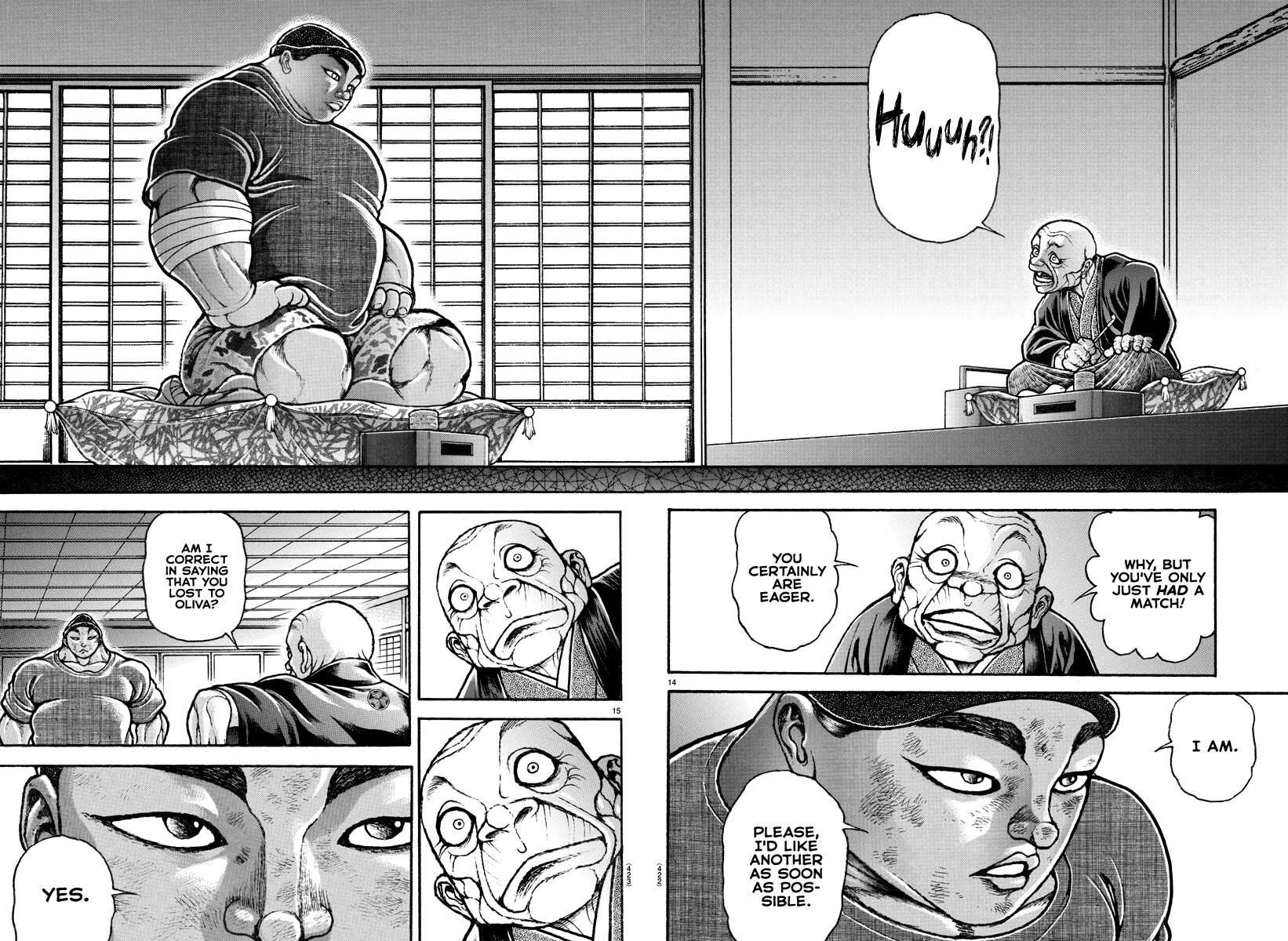 Baki-Dou (2018) Chapter 144 page 14 - Chapter 144: The Limit for Going All-Out