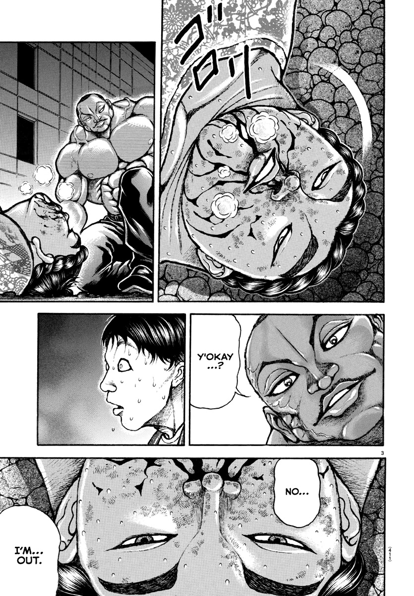Baki-Dou (2018) Chapter 144 page 3 - Chapter 144: The Limit for Going All-Out