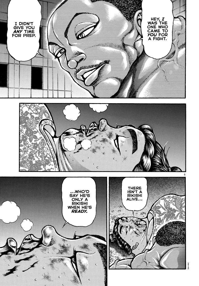 Baki-Dou (2018) Chapter 144 page 5 - Chapter 144: The Limit for Going All-Out