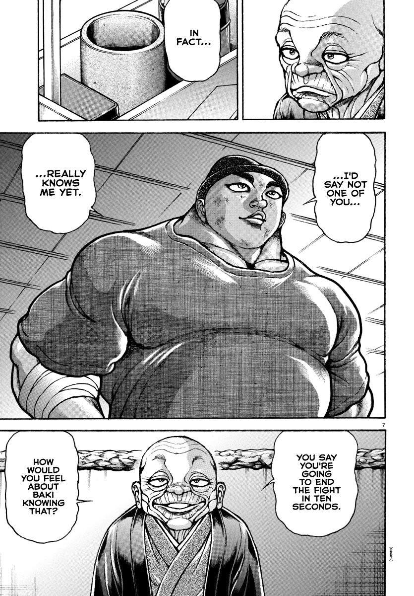 Baki-Dou (2018) Chapter 145 page 7 - Chapter 145: Warm-Up