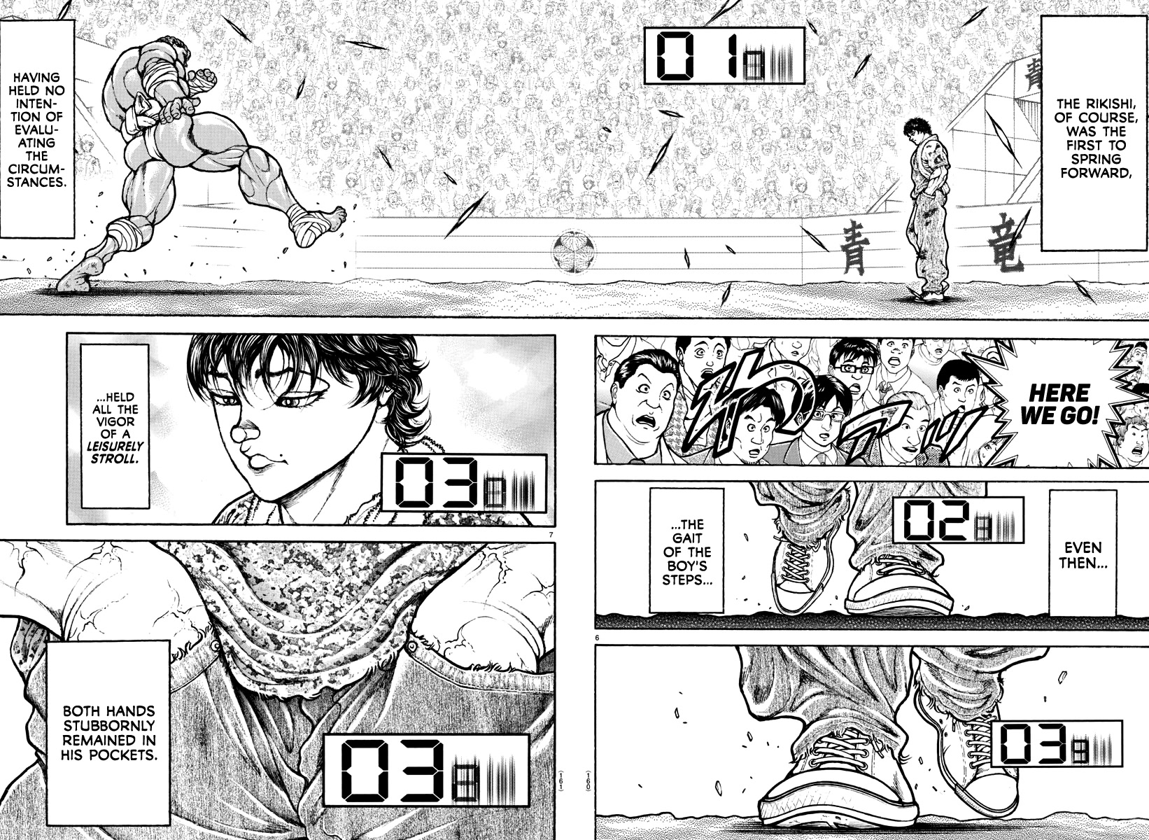 Baki-Dou (2018) Chapter 147 page 6 - Chapter 147: Ten Seconds