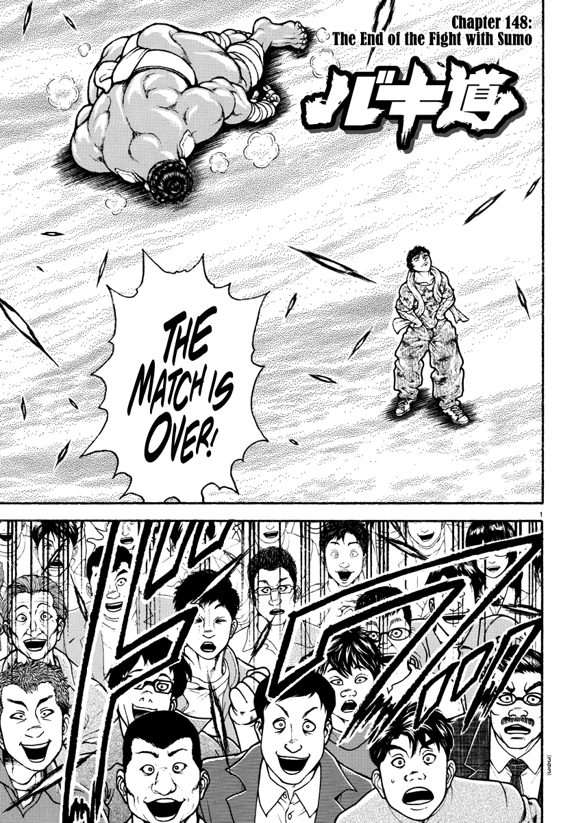 Baki-Dou (2018) Chapter 148 page 1 - Chapter 148: The End of the Fight with Sumo