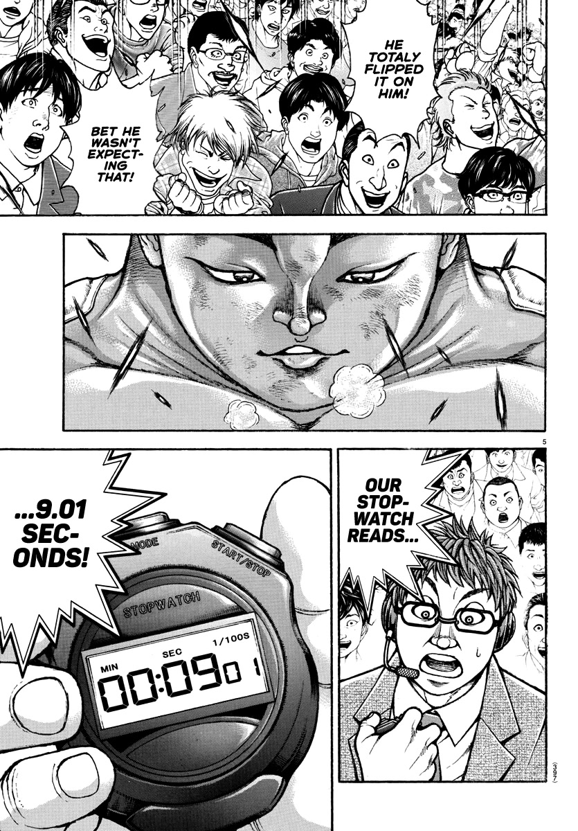 Baki-Dou (2018) Chapter 148 page 5 - Chapter 148: The End of the Fight with Sumo
