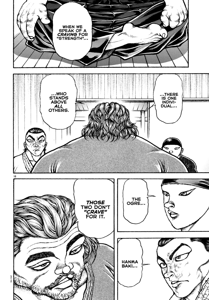 Baki-Dou (2018) Chapter 149 page 18 - Chapter 149: The Martial Arts World's Sense of Real Fights