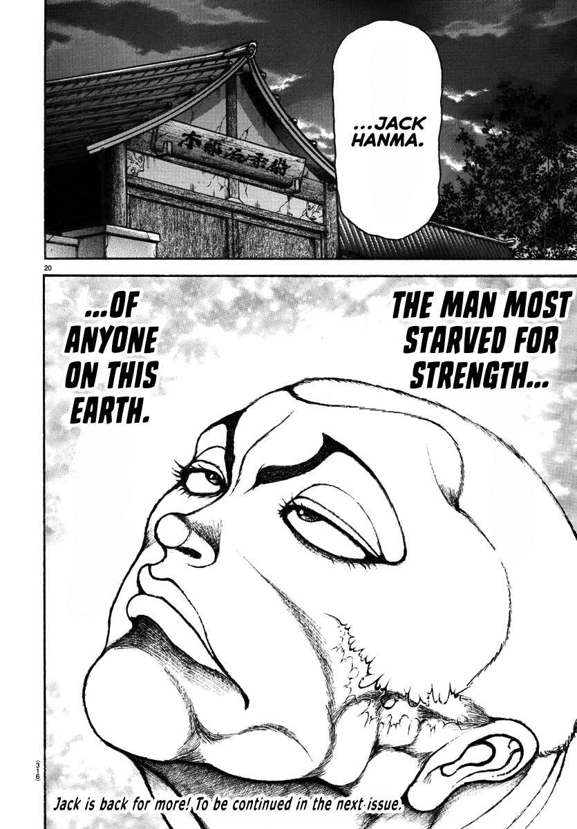Baki-Dou (2018) Chapter 149 page 20 - Chapter 149: The Martial Arts World's Sense of Real Fights