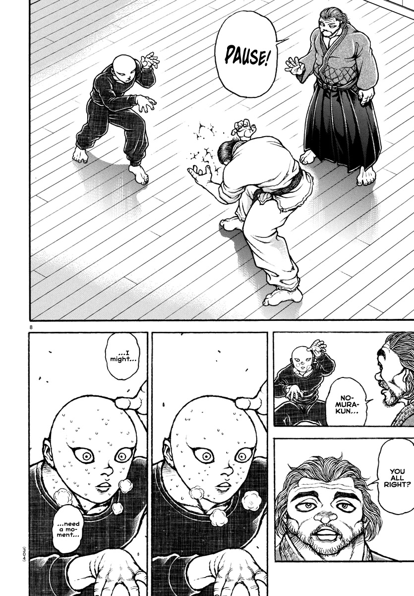 Baki-Dou (2018) Chapter 149 page 8 - Chapter 149: The Martial Arts World's Sense of Real Fights
