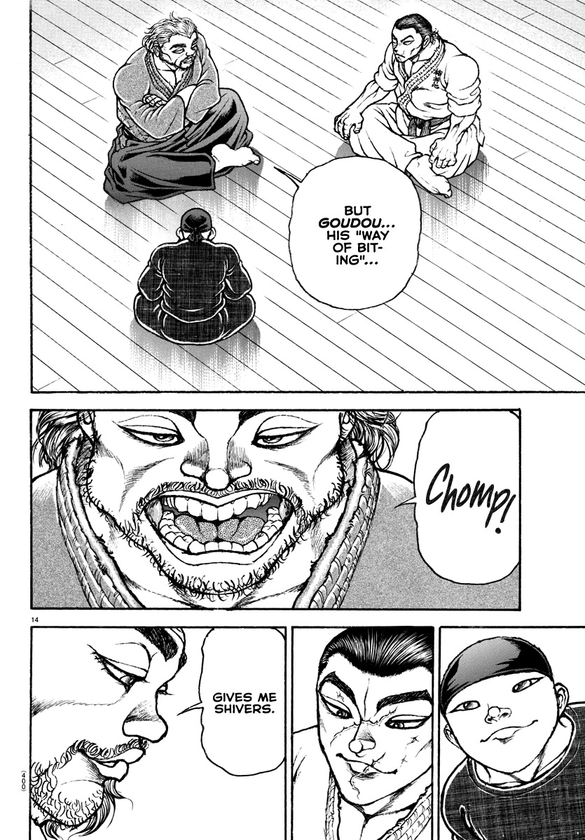Baki-Dou (2018) Chapter 150 page 14 - Chapter 150: Chomp