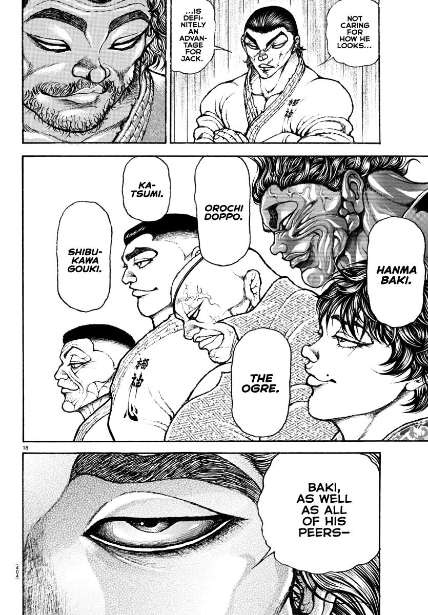 Baki-Dou (2018) Chapter 150 page 18 - Chapter 150: Chomp
