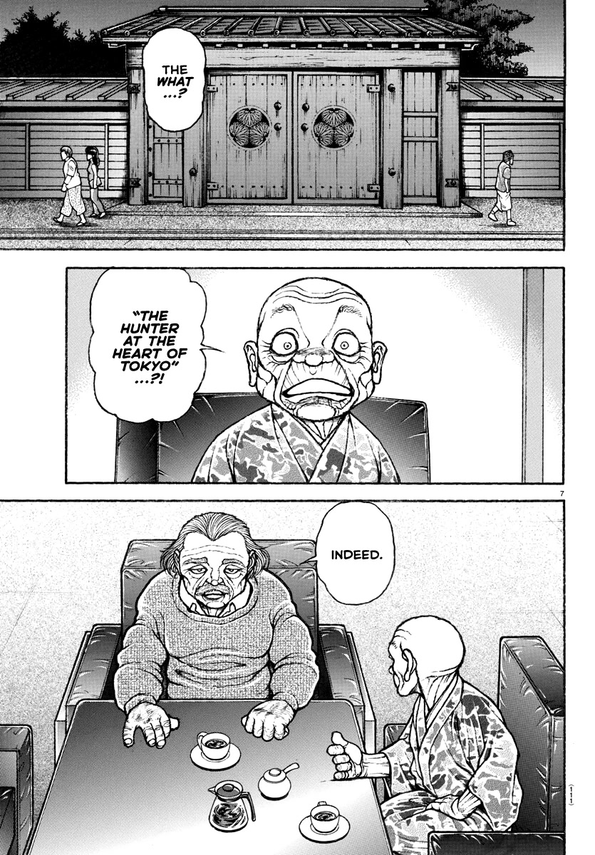 Baki-Dou (2018) Chapter 151 page 8 - Chapter 151: The Hunter at the Heart of Tokyo [END]