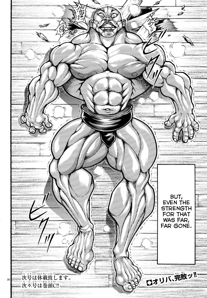Baki-Dou (2018) Chapter 17 page 19 - Chapter 17: A Grip Strength of One Hundred Thousand Atmospheres
