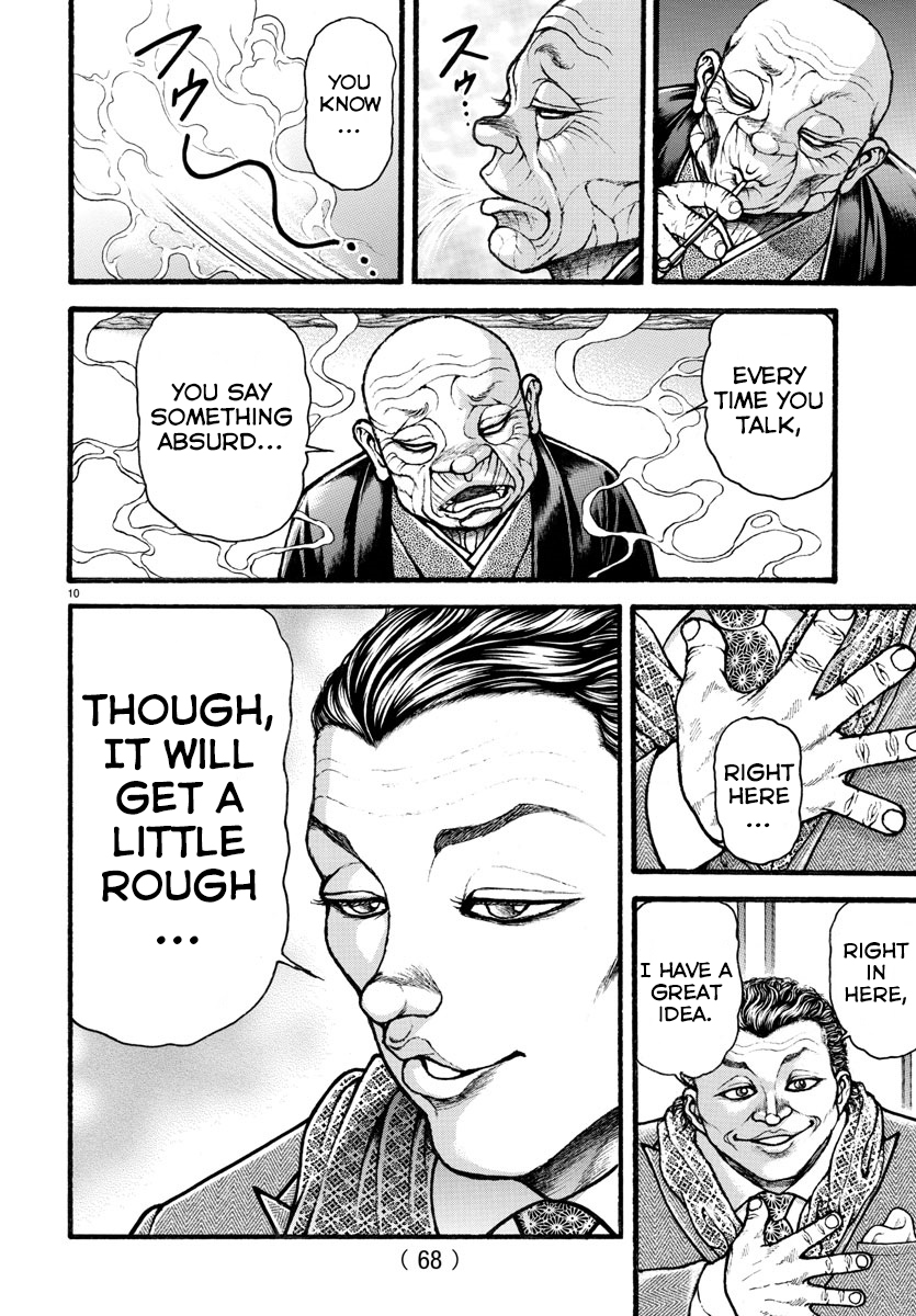 Baki-Dou (2018) Chapter 19 page 10 - Chapter 19: Kinryuuzan's Great Idea