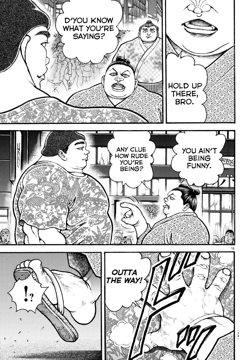Baki-Dou (2018) Chapter 19 page 14 - Chapter 19: Kinryuuzan's Great Idea