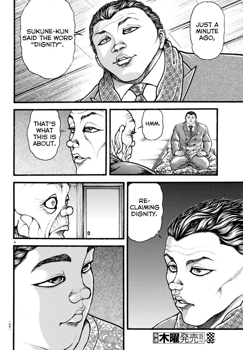 Baki-Dou (2018) Chapter 19 page 8 - Chapter 19: Kinryuuzan's Great Idea