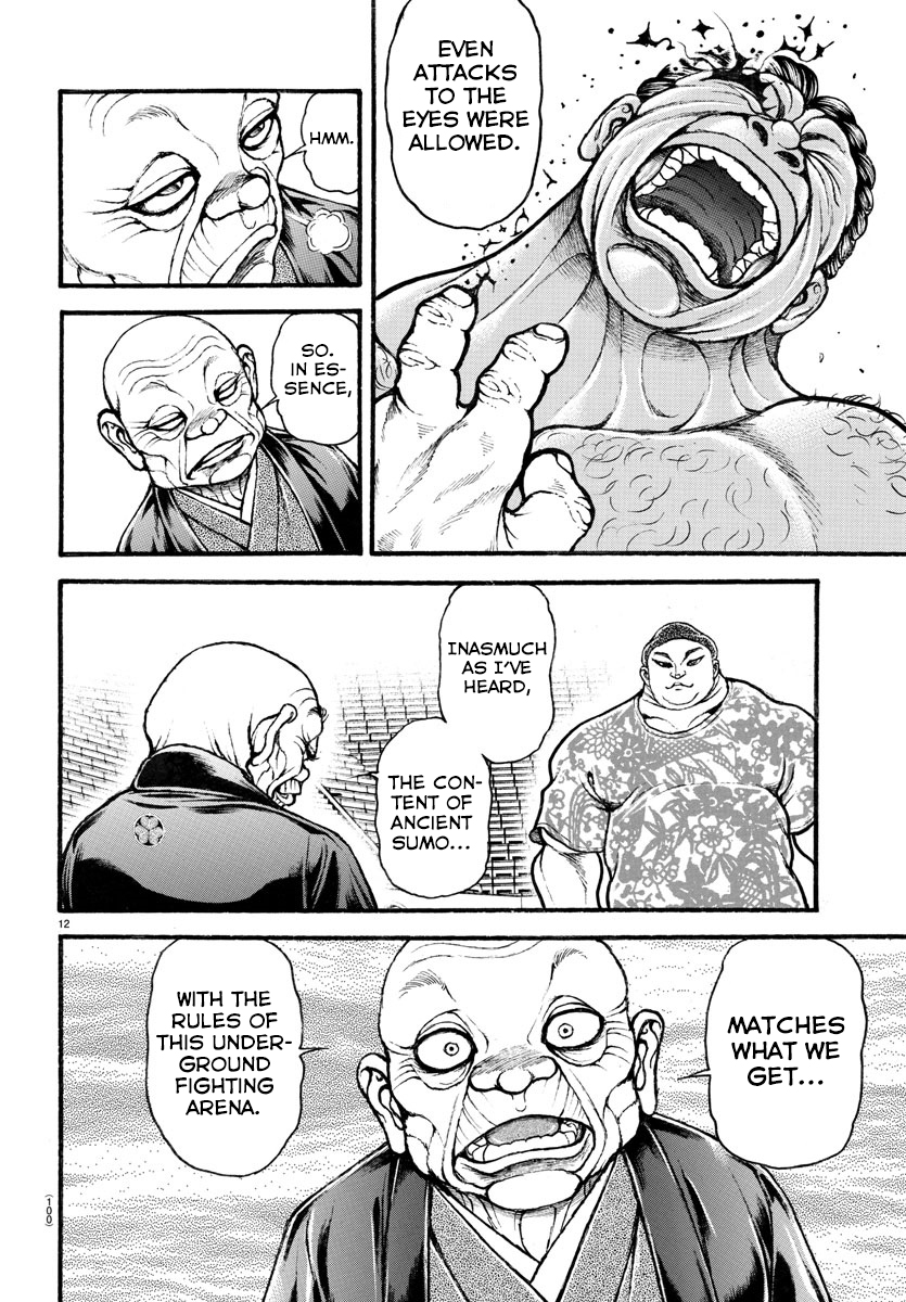 Baki-Dou (2018) Chapter 26 page 12 - Chapter 26: The Octagonal Dohyou