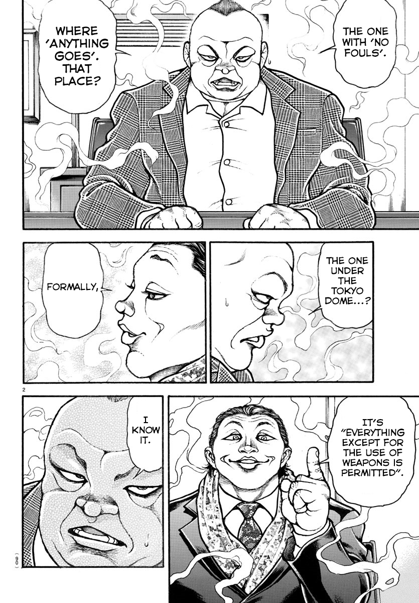 Baki-Dou (2018) Chapter 26 page 2 - Chapter 26: The Octagonal Dohyou