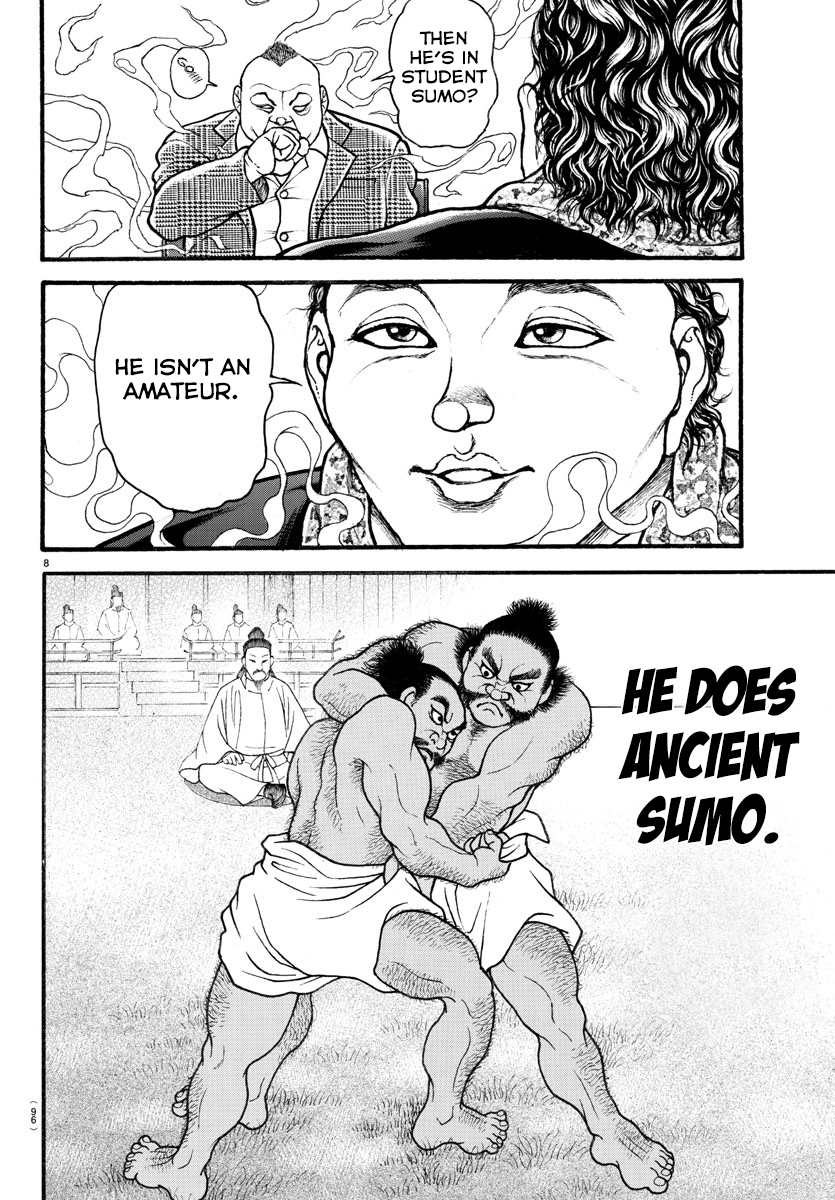 Baki-Dou (2018) Chapter 26 page 8 - Chapter 26: The Octagonal Dohyou
