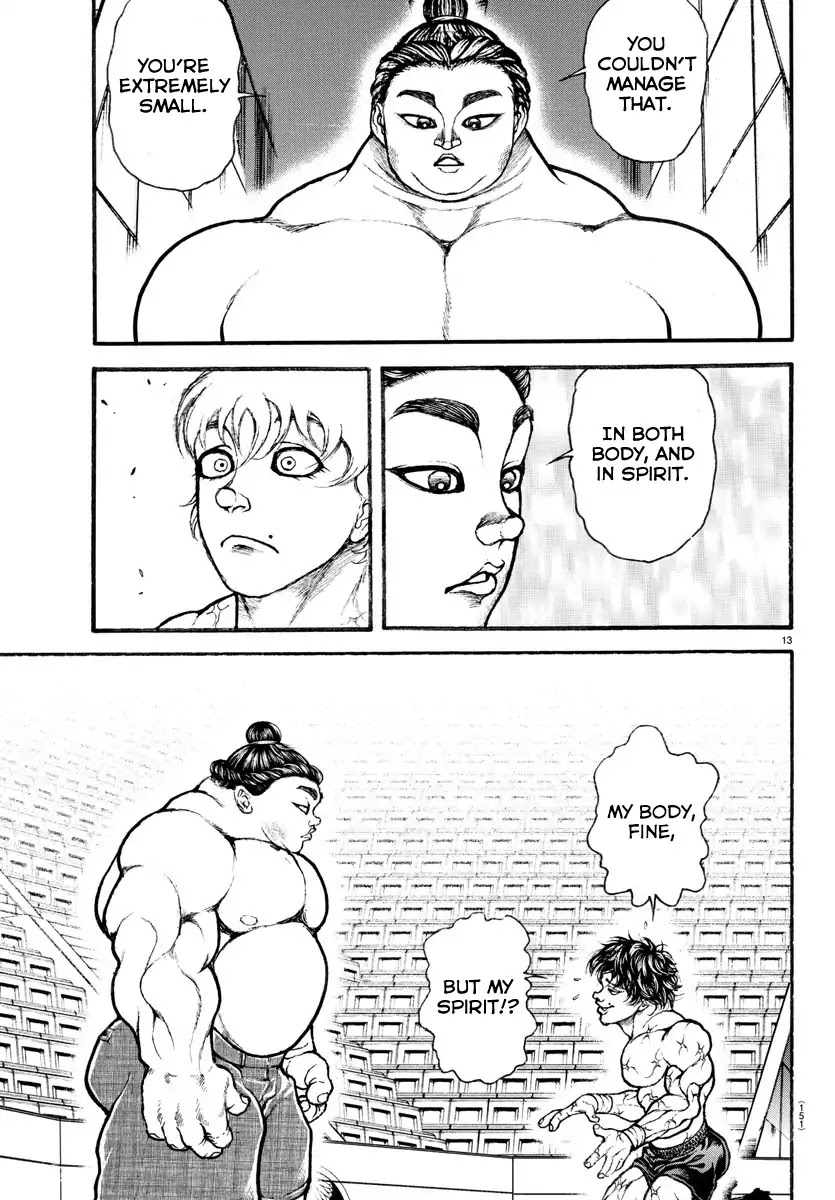 Baki-Dou (2018) Chapter 30 page 13 - Chapter 30: Rikishi's Malaise