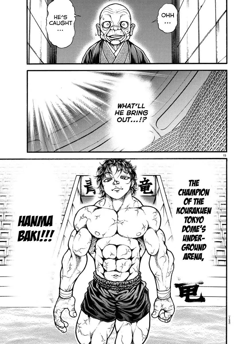 Baki-Dou (2018) Chapter 30 page 15 - Chapter 30: Rikishi's Malaise