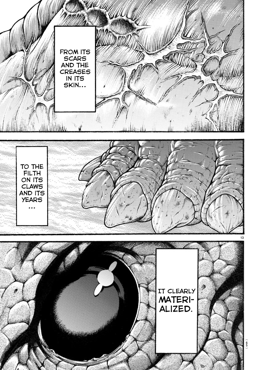 Baki-Dou (2018) Chapter 31 page 12 - Chapter 31: Triceratops Fist