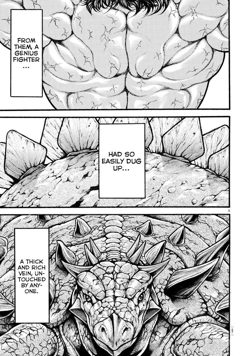 Baki-Dou (2018) Chapter 31 page 5 - Chapter 31: Triceratops Fist