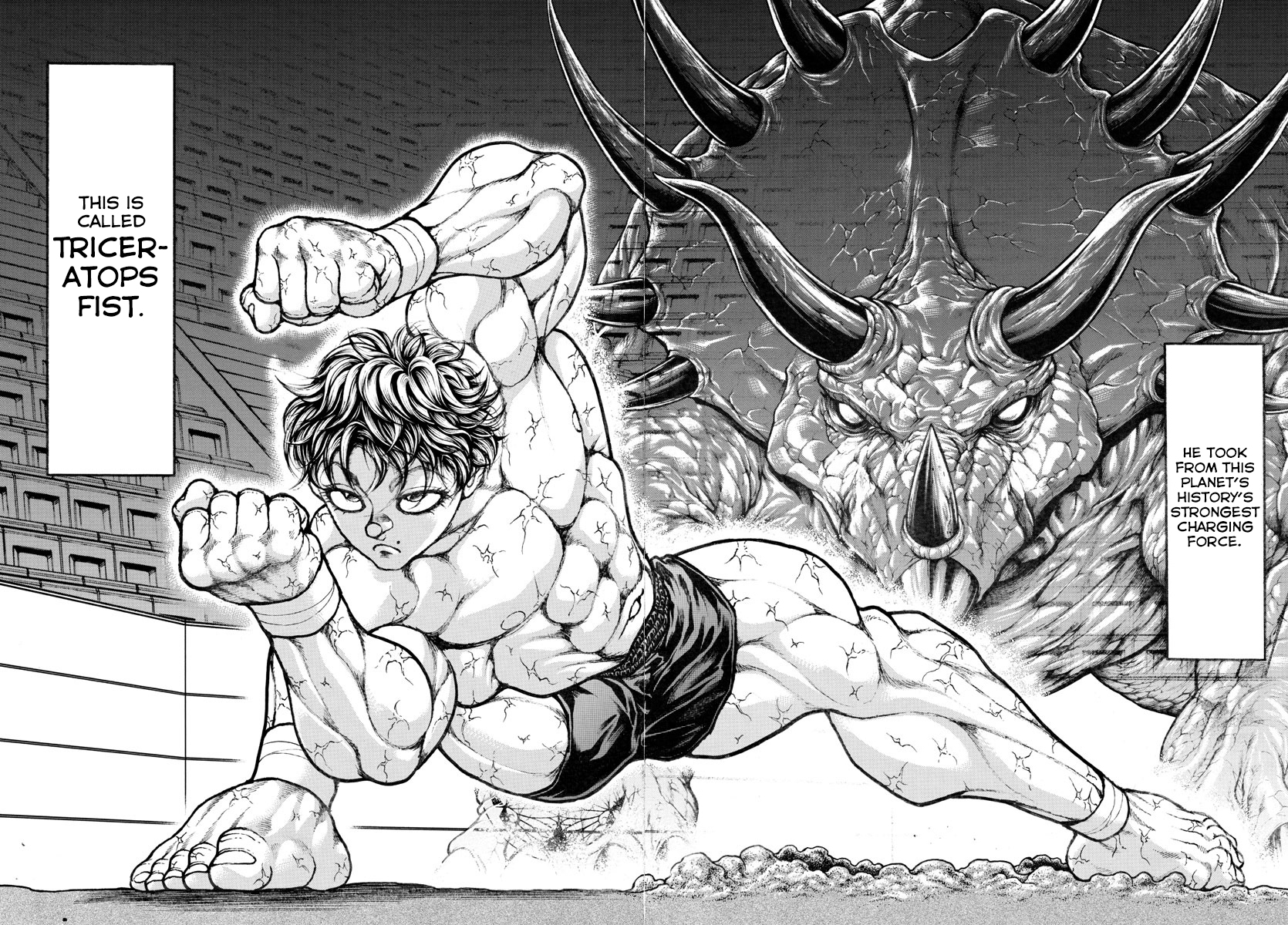 Baki-Dou (2018) Chapter 31 page 6 - Chapter 31: Triceratops Fist