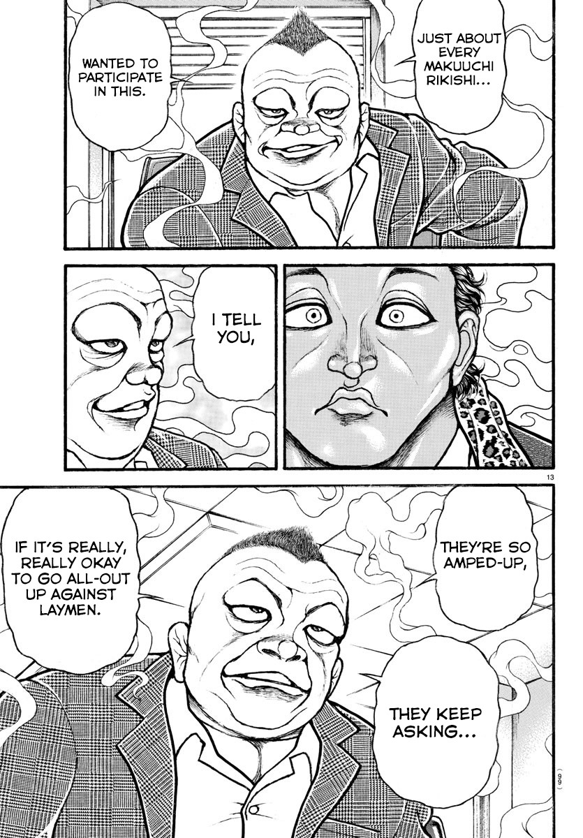 Baki-Dou (2018) Chapter 36 page 13 - Chapter 36: Fighting Alongside Retsu