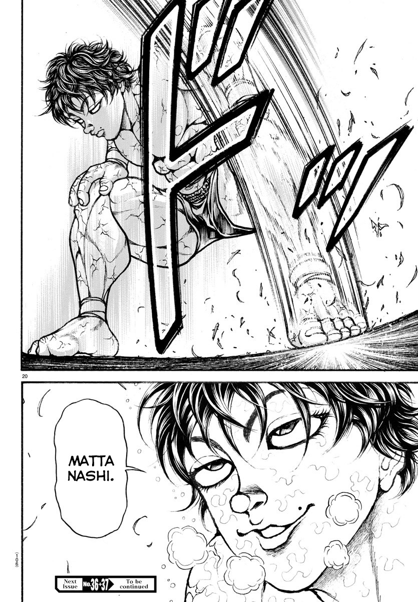 Baki-Dou (2018) Chapter 36 page 20 - Chapter 36: Fighting Alongside Retsu