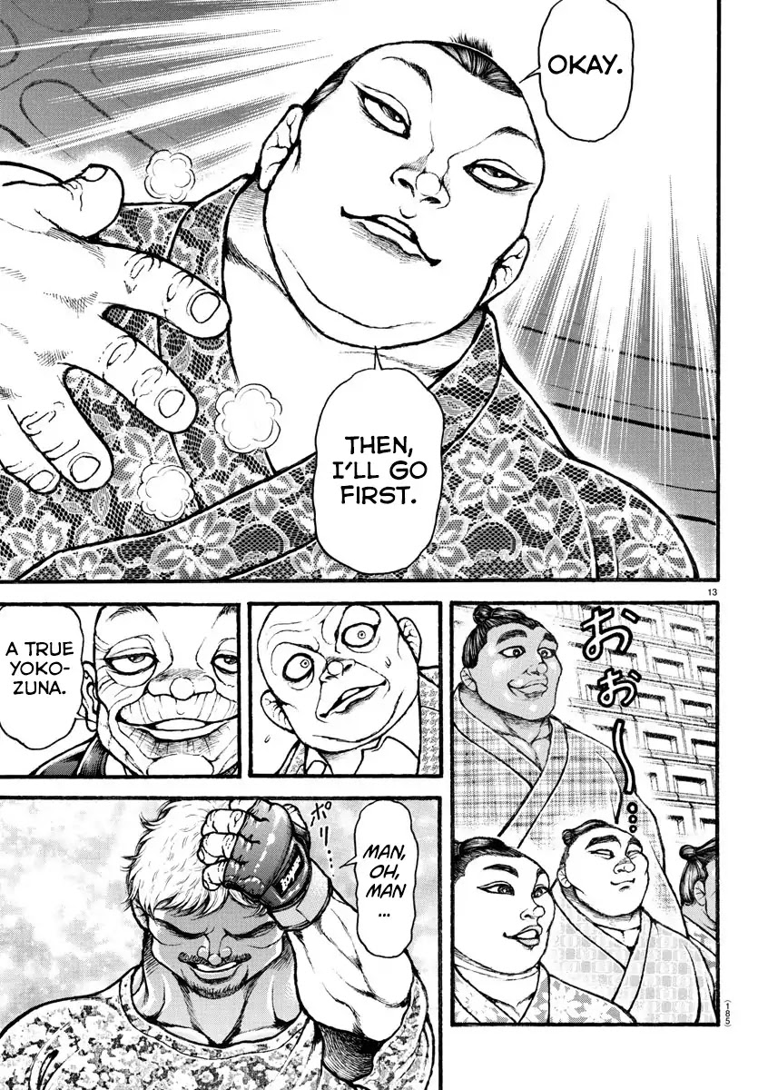 Baki-Dou (2018) Chapter 37 page 12 - Chapter 37: The Yokozuna's Cross-Discipline Match